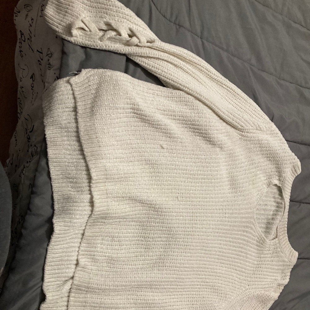White sweater